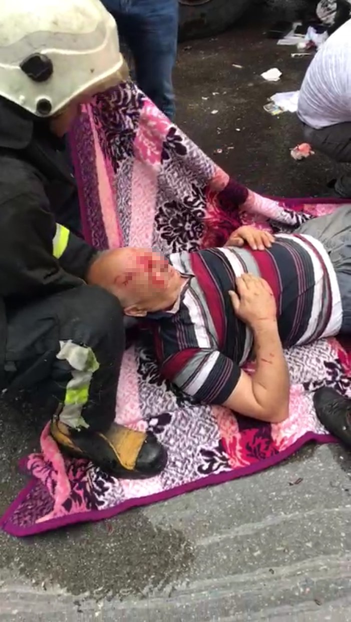 Otoyolda kaza; 5 yaralı