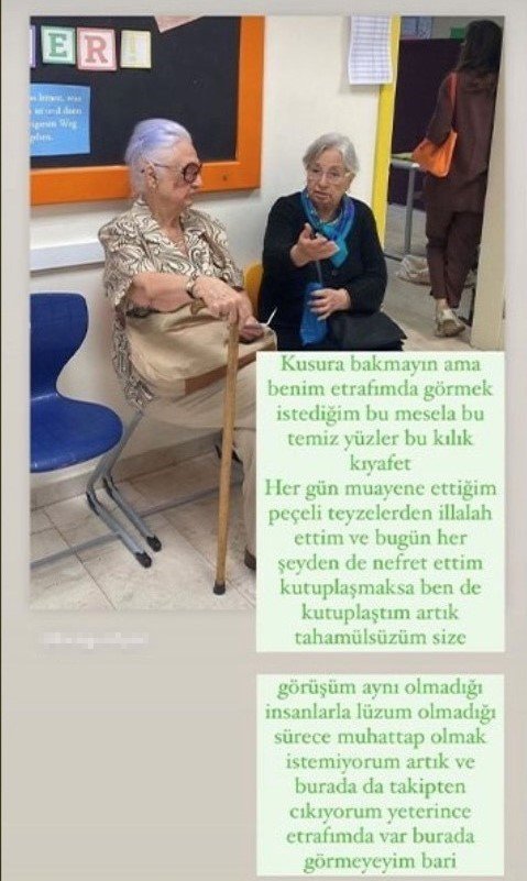 Doktorun "çirkin" paylaşımına inceleme