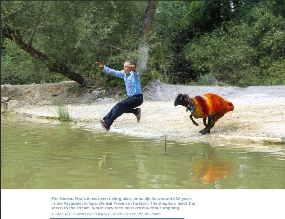Kınalı kuzularını dünya tanıyor