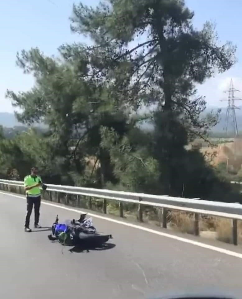 Genç motosiklet sürücüsü kurtarılamadı