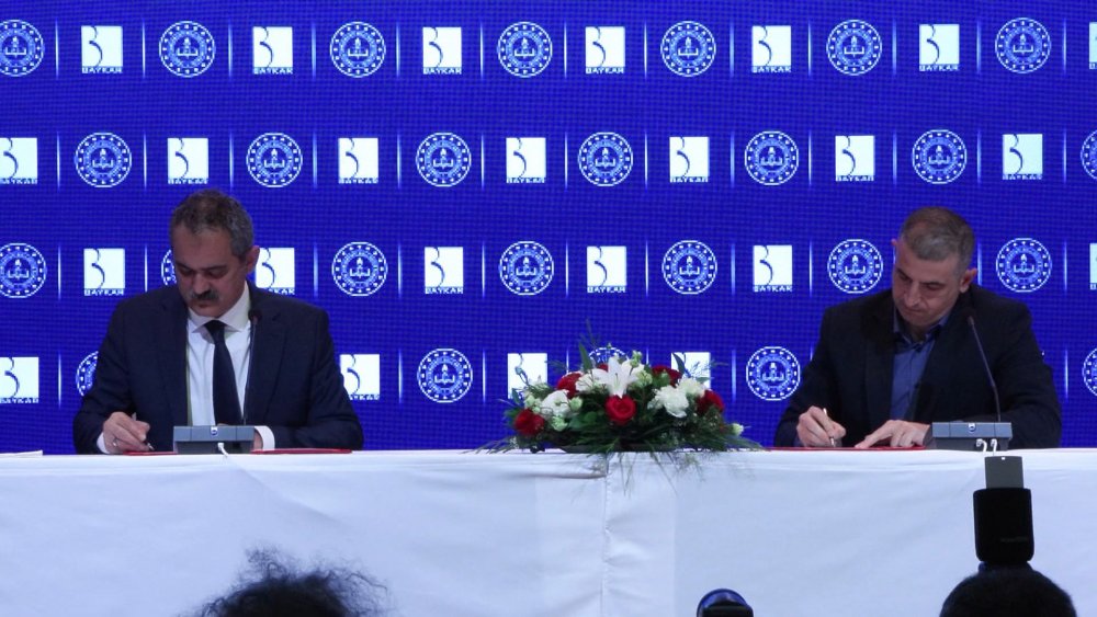 Milli Eğitim Bakanlığı ve Baykar'dan mesleki eğitimde iş birliği