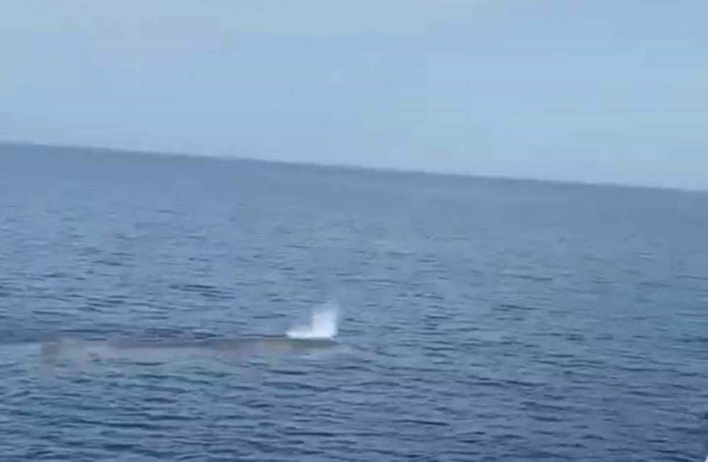 Tekne turunda bakın ne gördüler