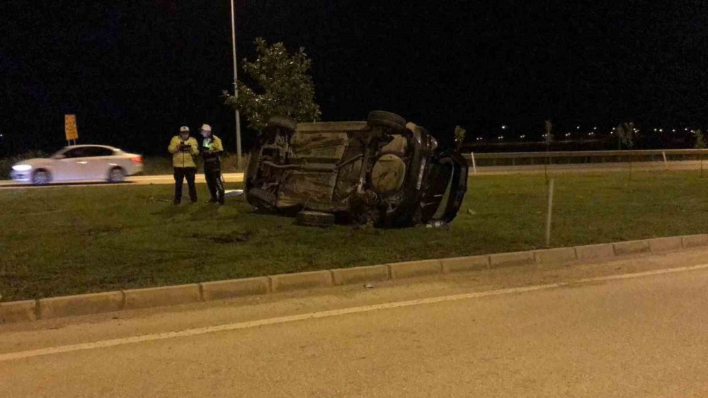 Bilecik’te alkollü sürücü kaza yaptı: 1 yaralı