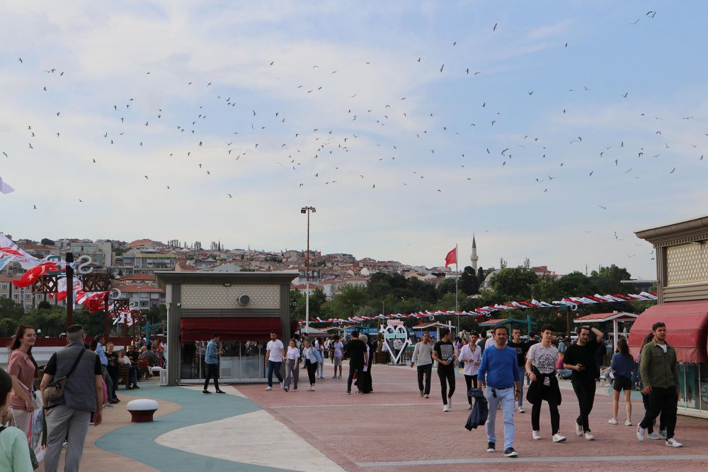 SoloTürk, Tekirdağ Kiraz Festivali'nde gösteri uçuş yaptı