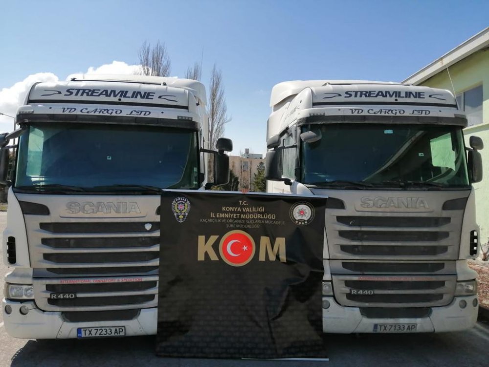Konya merkezli 10 ilde 'oto kaçakçılığı' şebekesine 'Fren' operasyonu: 12 gözaltı