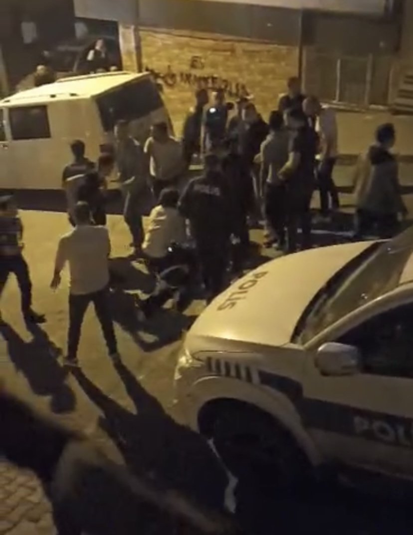 Eşini ve kızını rehin aldı; polis silahla bacağından vurdu