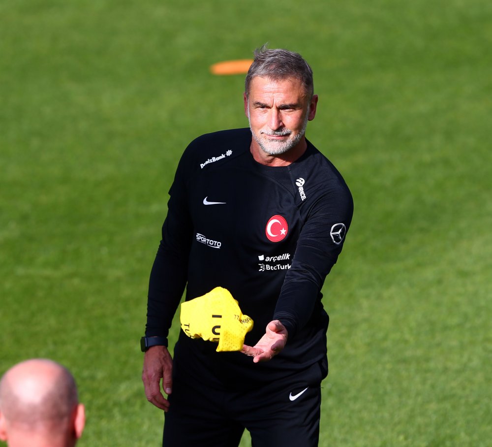 A Milli Futbol Takımı taktik çalıştı