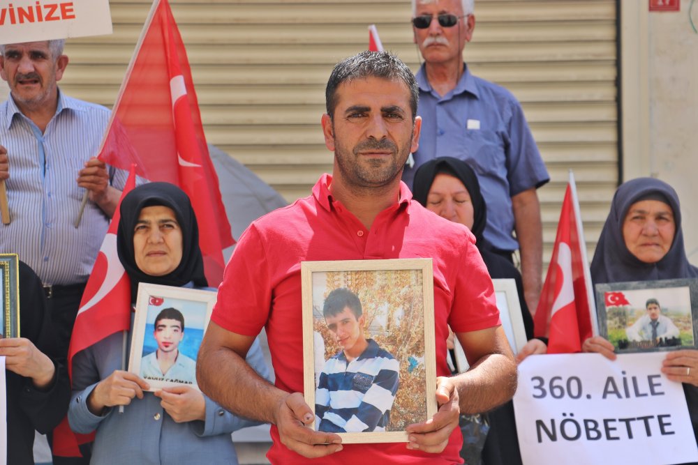 Diyarbakır’da evlat nöbetindeki aile sayısı 360 oldu