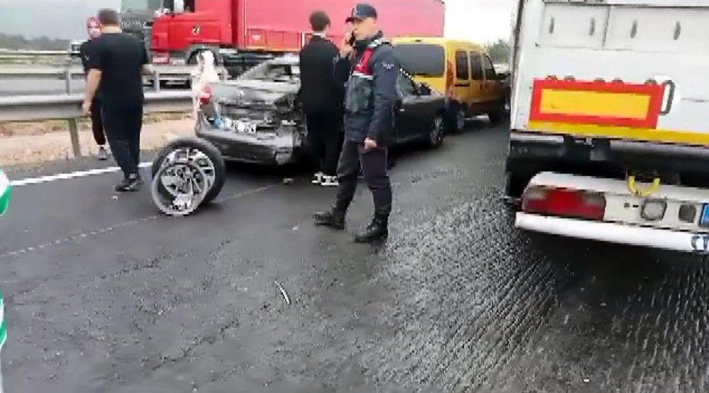 Karabük'te zincirleme kaza: 10 yaralı