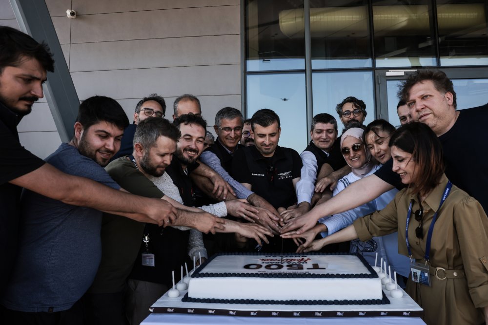 500. Bayraktar TB2 SİHA üretim hattından çıktı