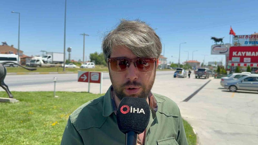 Afyonkarahisar-Konya karayolunda bayram trafiği yoğunluğu