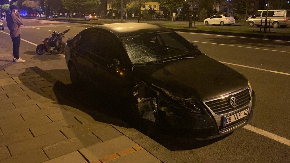 Aracın çarptığı Scooterda14 yaşındaki çocuk öldü