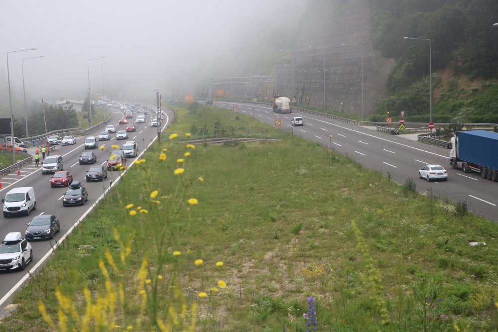 Tünelde akıcı yoğunluk
