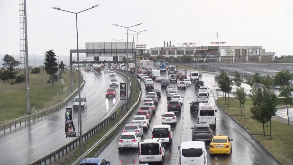 Uyarının ardından yağmur başladı