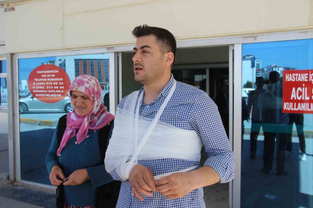 Acemi kasaplar bayrama hastanede girdi