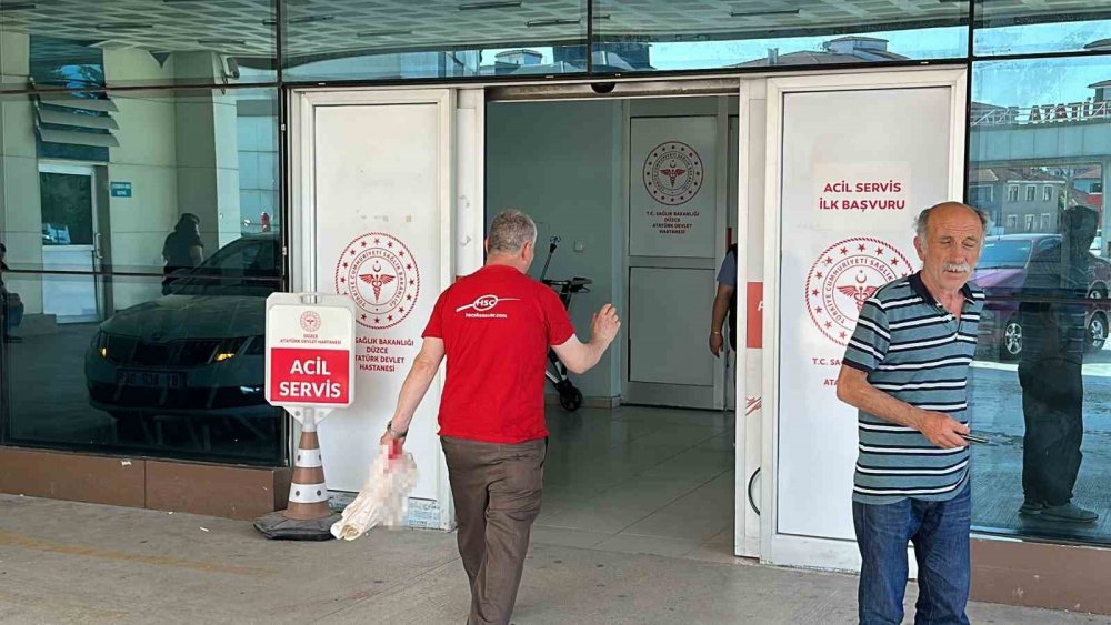 Kaçan koçu yakalamaya çalışınca yaralandı