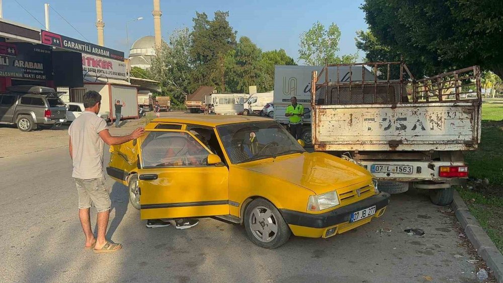 Kaskı sayesinde ölümden döndü