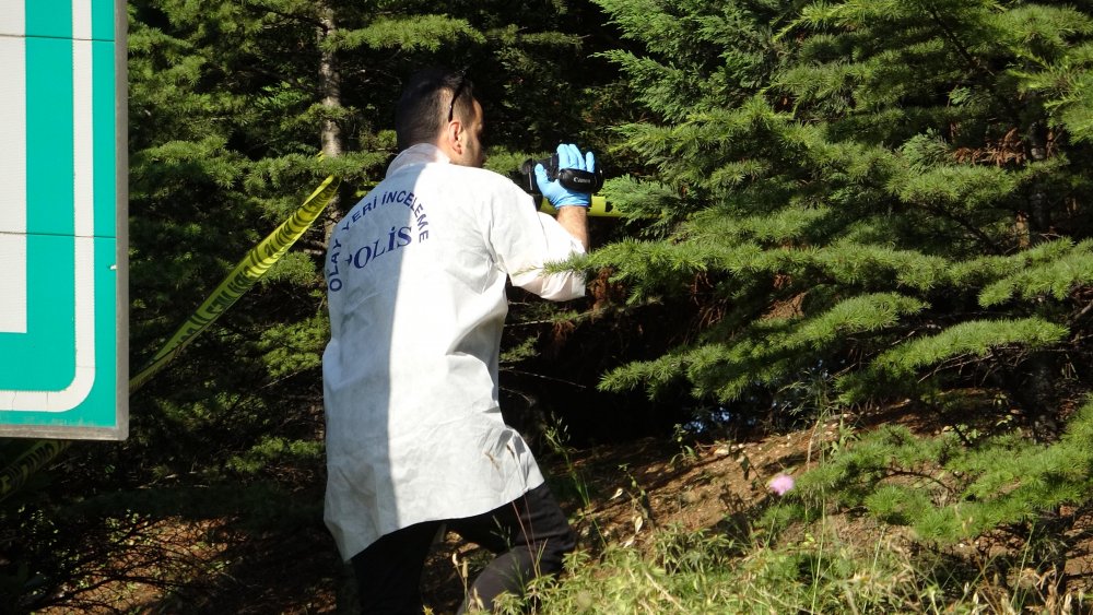 TEM'in kenarındaki yeşillikte ceset bulundu