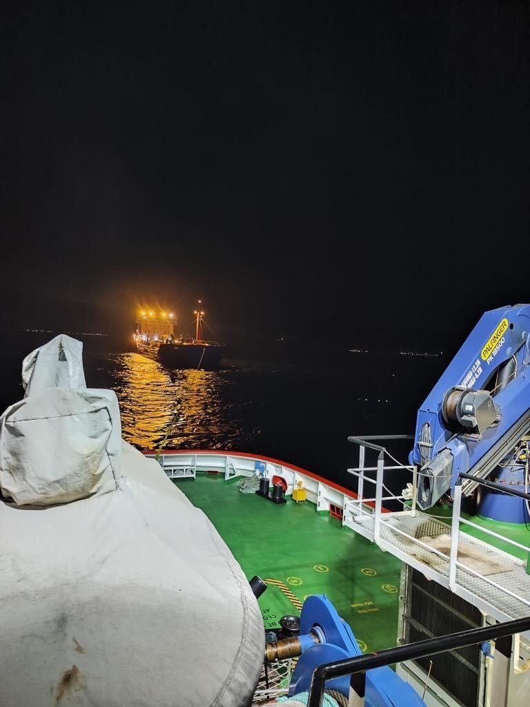 Çanakkale Boğazı’nda tanker arızası