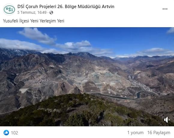 Baraj sularına gömüldü, 7 yıllık serüveni kamerada