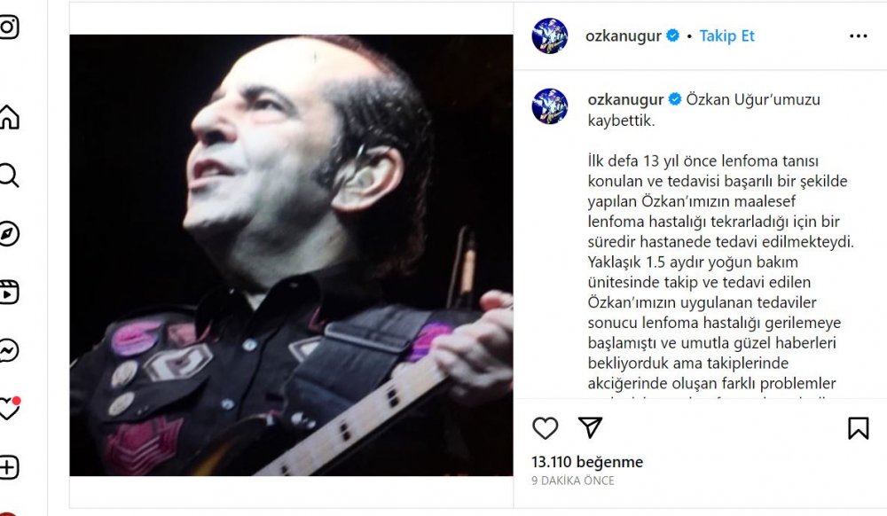 Özkan Uğur'un ailesi: Umutla güzel haberleri bekliyorduk ama...