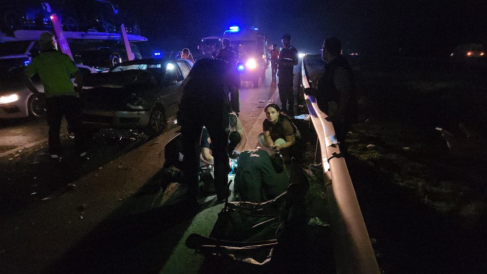 Anadolu Otoyolu'nda zincirleme kaza: 14 yaralı