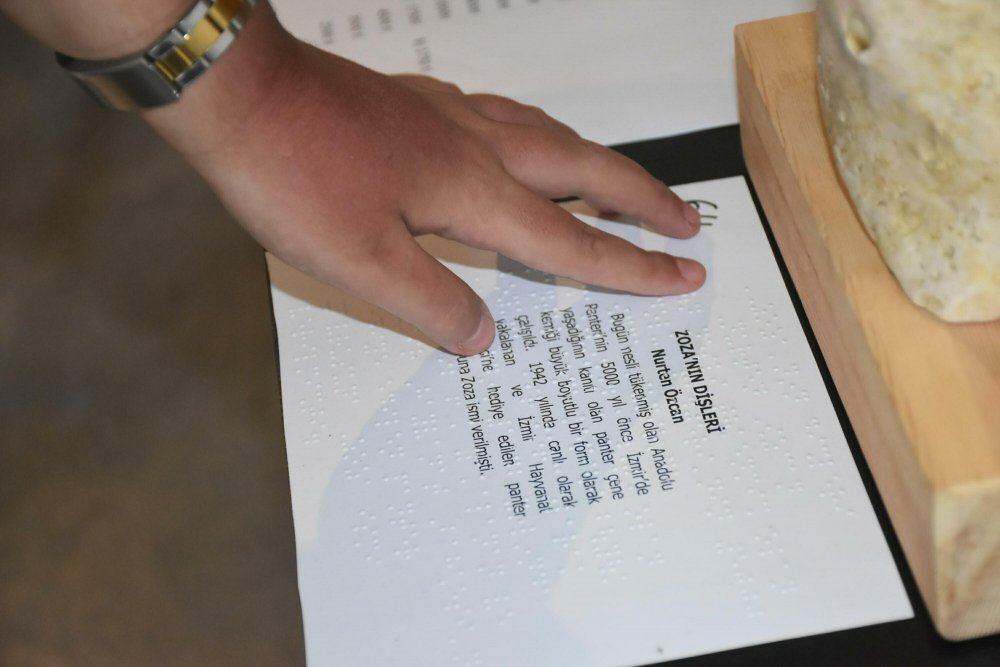 Görme engelliler için 'dokunulabilir’ müze