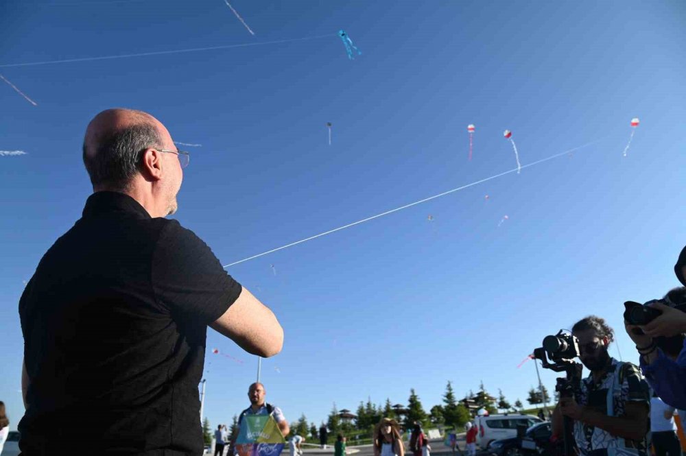 Konya'da keyifli hafta sonu... Sille Seyir Tepesi’nde uçurtma şenliği