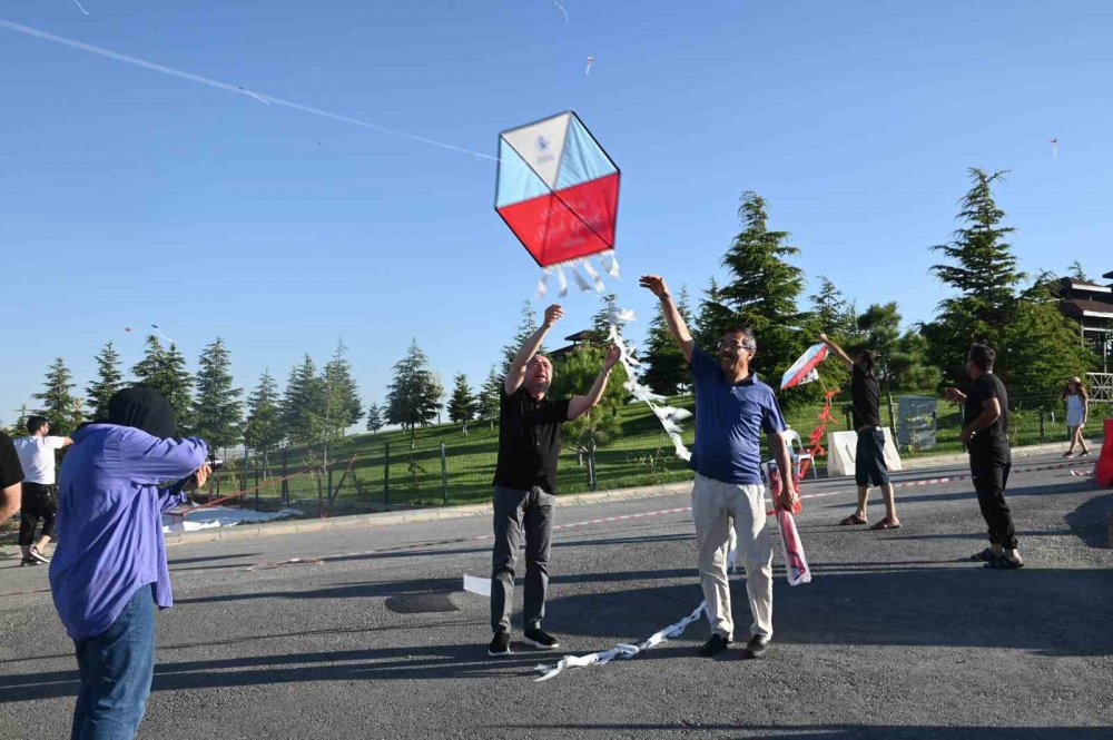 Konya'da keyifli hafta sonu... Sille Seyir Tepesi’nde uçurtma şenliği