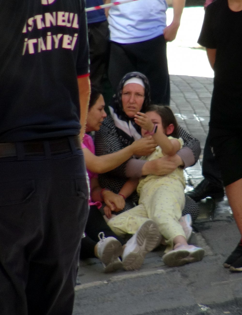 İşyerinde korkutan yangın