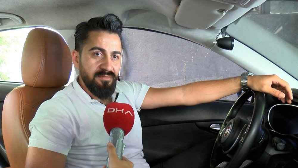 Kağıthane'de yol istedi diye taksiye çarptı, şoförünü darbetti