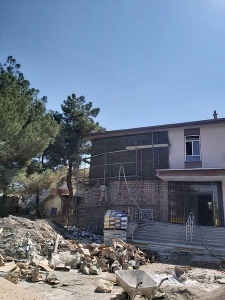 Konya'daki okullarda bakım onarım çalışmaları sürüyor