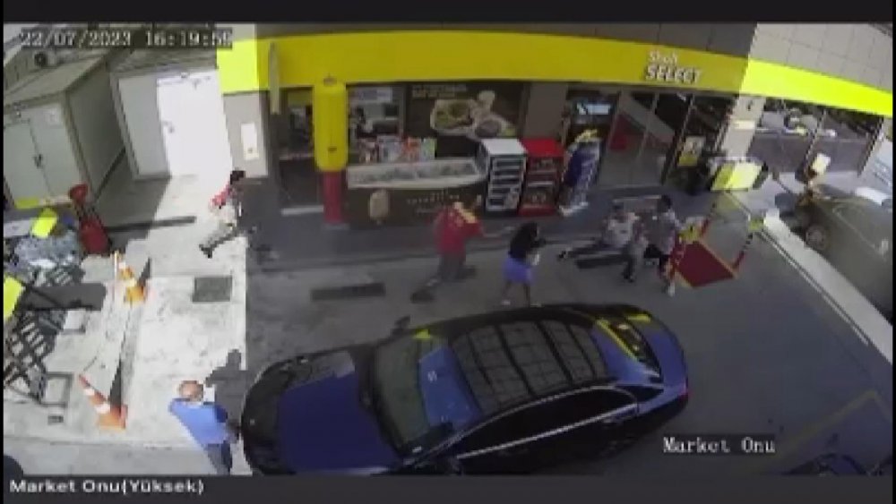 Beşiktaşlı futbolcunun yaralandığı olayın görüntüsü ortaya çıktı