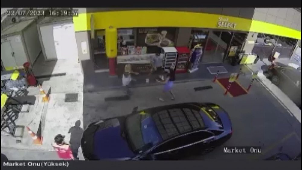 Beşiktaşlı futbolcunun yaralandığı olayın görüntüsü ortaya çıktı