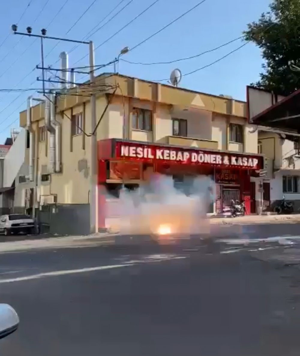 Kopan elektrik kabloları çevreye korku saçtı