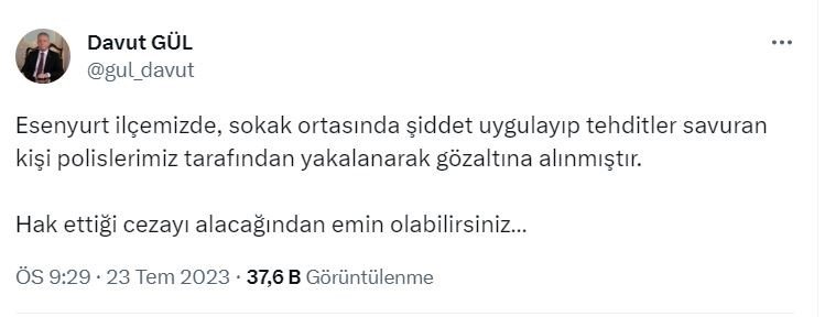 Sokakta öldüresiye dövdüğü kadını kanlar içinde bırakan maganda yakalandı