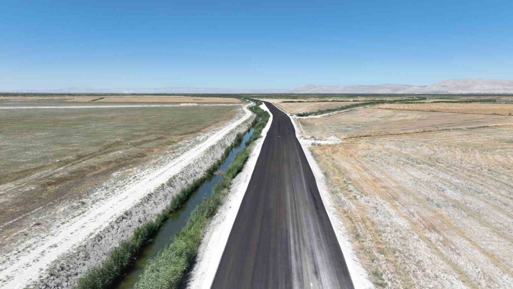 Konya'daki bu yola 13,5 milyon lira yatırım