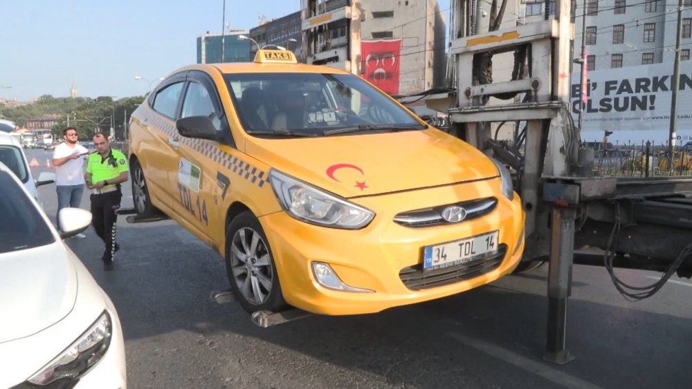 Taksi şoförü 10 yılda 15 kez alkollü yakalanmış