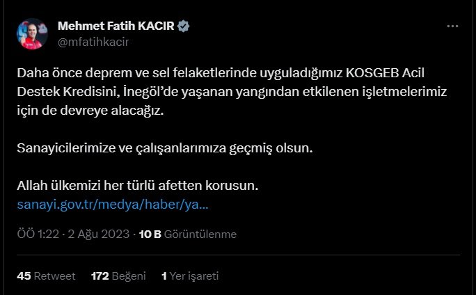 Bursa'da 10 fabrikanın yandığı yangının sebebi belli oldu