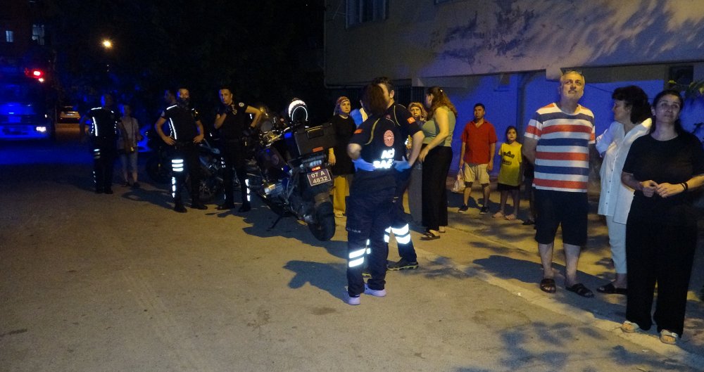 Polise direndi, müdahale sonrası düşüp yaralandı