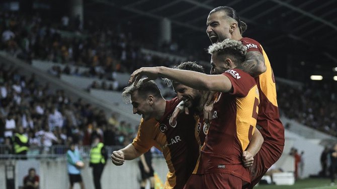 Galatasaray, Slovenya'da tur biletini cebine koydu
