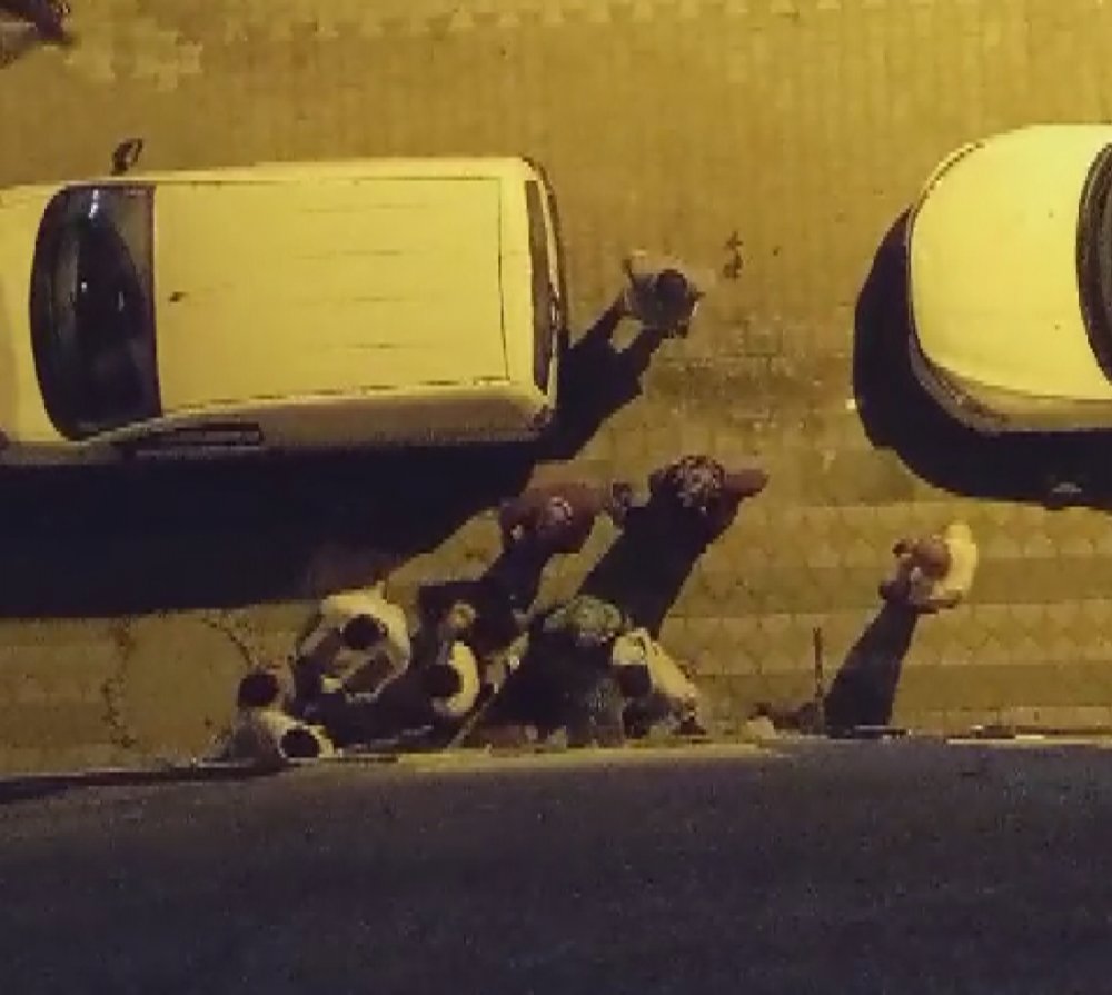 Sokak ortasında dayak