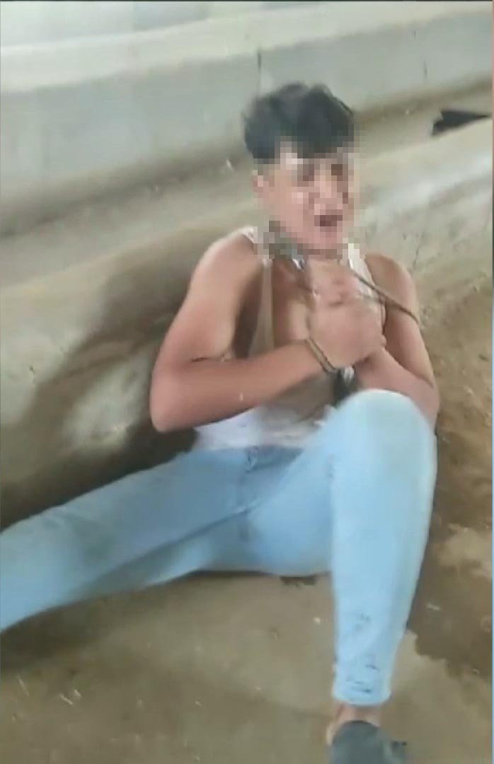 Ahırda zincirli işkenceye gözaltı!