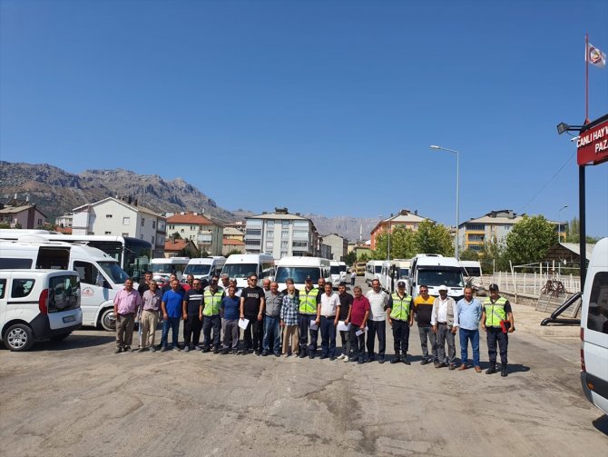 Konya'da servisler denetleniyor