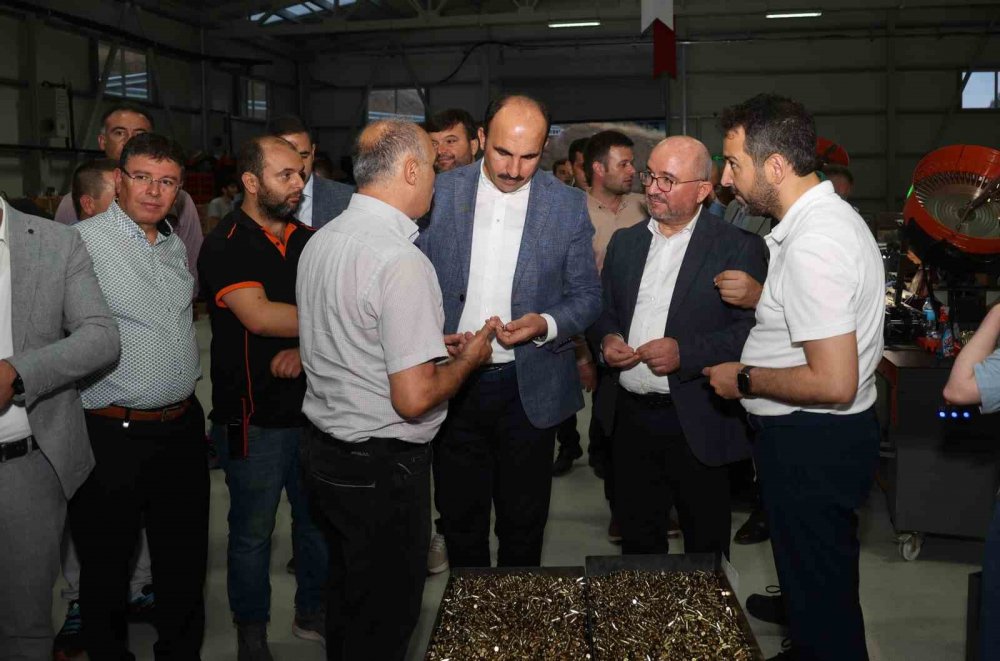 Başkan Altay dayanışma programına katıldı: Burada, üreten kahraman insanlar var