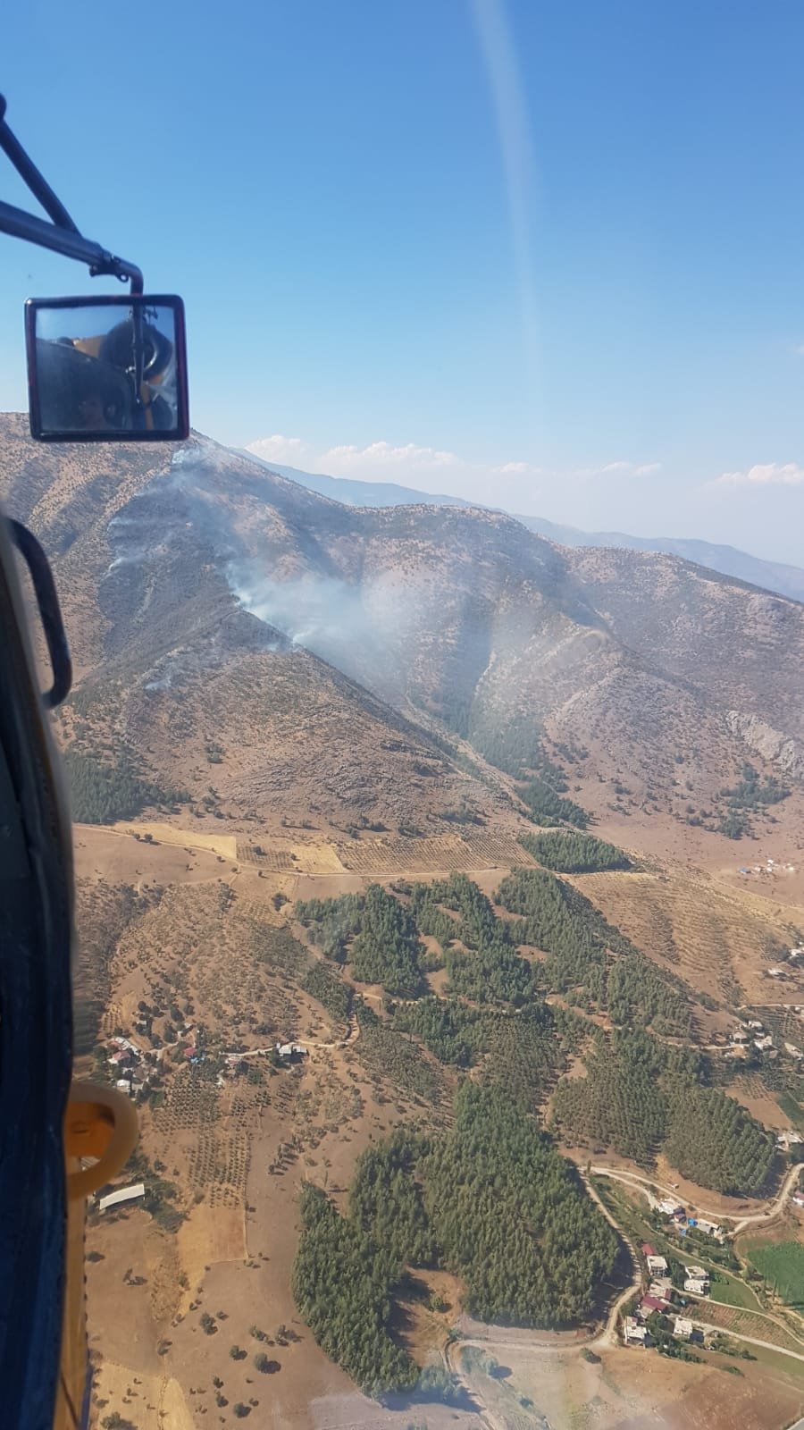 50 hektar ormanın yandığı yangın, çay ateşinden çıkmış
