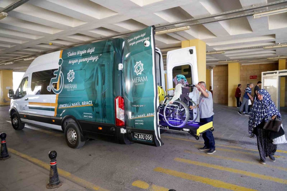 Konya'da yüz güldüren hizmet