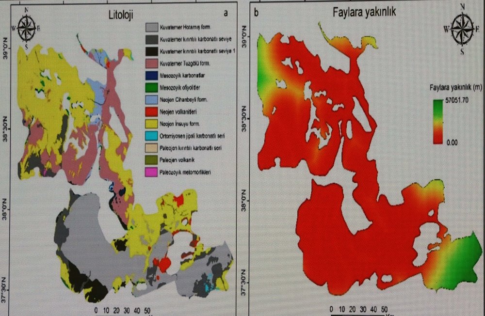 Konya'ya ait obruk duyarlılık haritası oluşturuldu! En çok risk nerde?