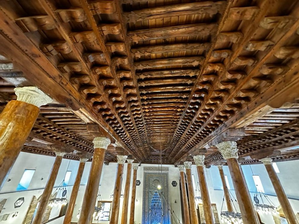 Konya'daki tarihi camiye bilimsel koruma