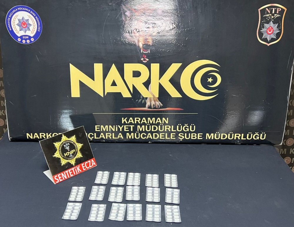 Karaman’da uyuşturucu tacirleri enselendi